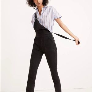 Madewell denim overalls, like new, size small.